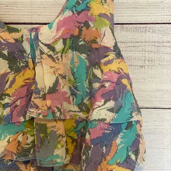 R. 89 100% silk shorts romper - Picture 3 of 8